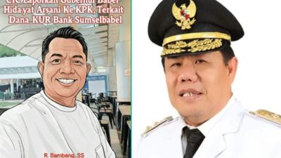 CIC Desak KPK Periksa Hidayat Arsani Gubernur Babel Terkait Dugaan Korupsi Pencairan Kredit Bank Sumselbabel Ratusan Miliar